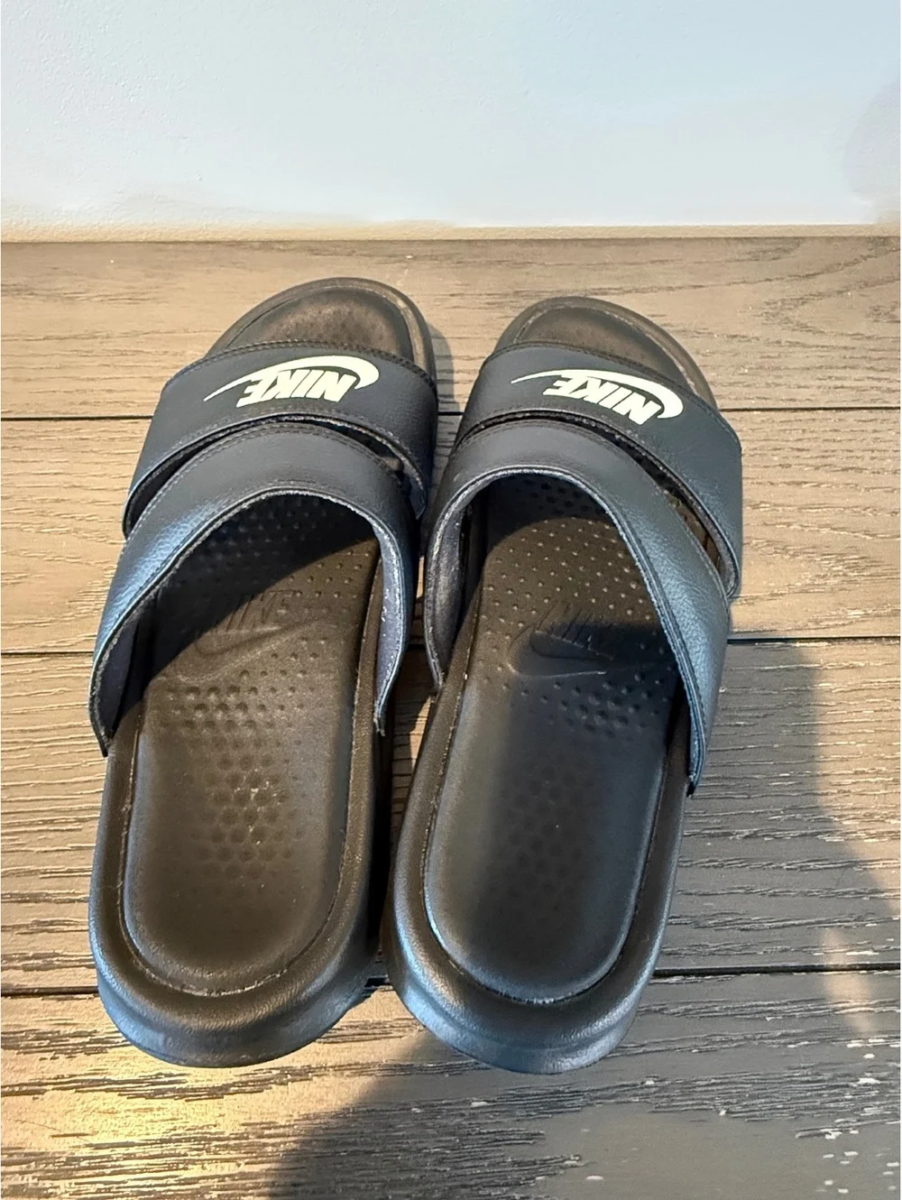 Nike Black Slide Sandals